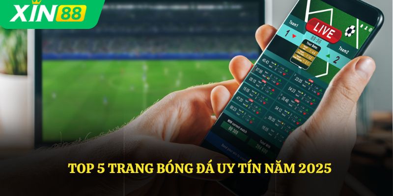 Top 5 trang bóng đá uy tín năm 2025