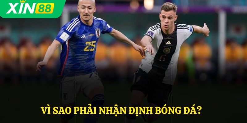 Vì sao phải nhận định bóng đá?